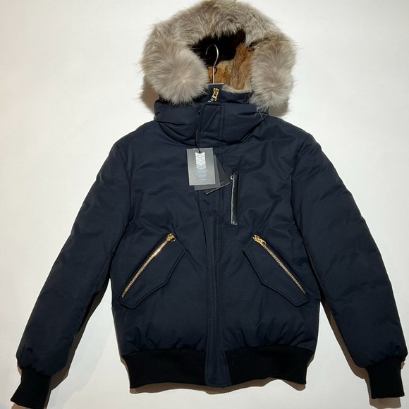 MACKAGE MEN DIXON-C Navy 42 (M) - LUXURY Men's Jacket (OLD LOGO) - Picture 2 of 9